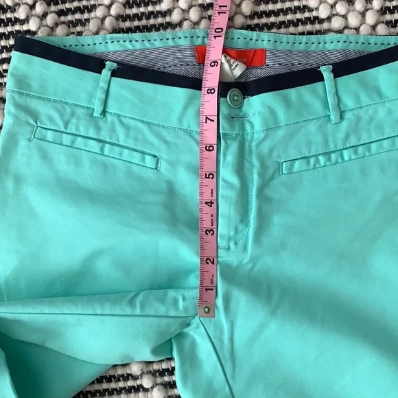 Anthropologie Teal Ankle Pants - Picture 6 of 12